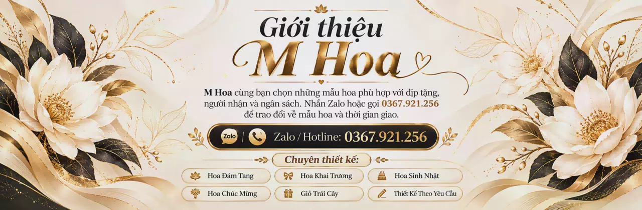 Ảnh bìa Shop hoa tươi Xã Quỳ Châu Nghệ An - Tư vấn hoa theo từng dịp